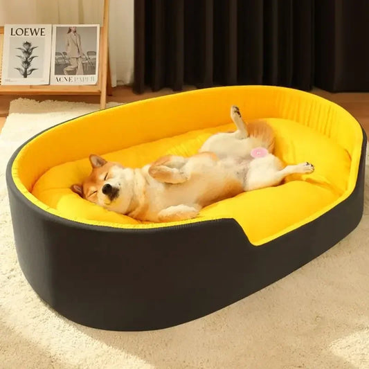 Dog Bed and Cat Bed, Suitable for All Seasons, Winter Warm Pet Bed, Dog Bed, Deep Sleeping Supplies for Medium and Small Dogs